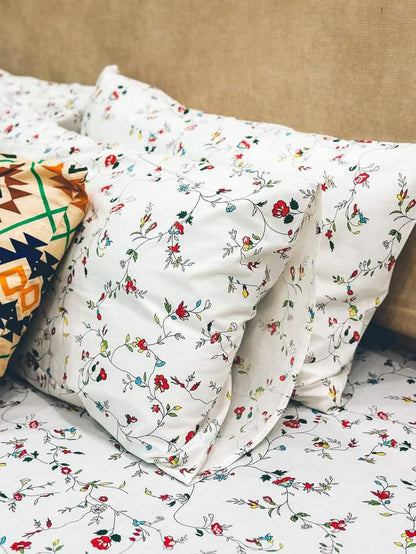 English Garden – Cottagecore Duvet Cover with Fitted Sheet